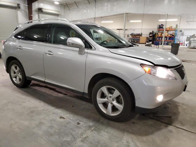 2T2BK1BA5AC020830 - 2010 LEXUS RX 350 SILVER photo 4