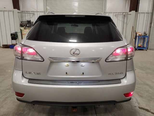 2T2BK1BA5AC020830 - 2010 LEXUS RX 350 SILVER photo 6