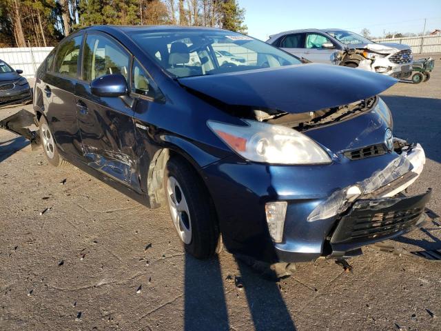 JTDKN3DU2C1571545 - 2012 TOYOTA PRIUS BLUE photo 4