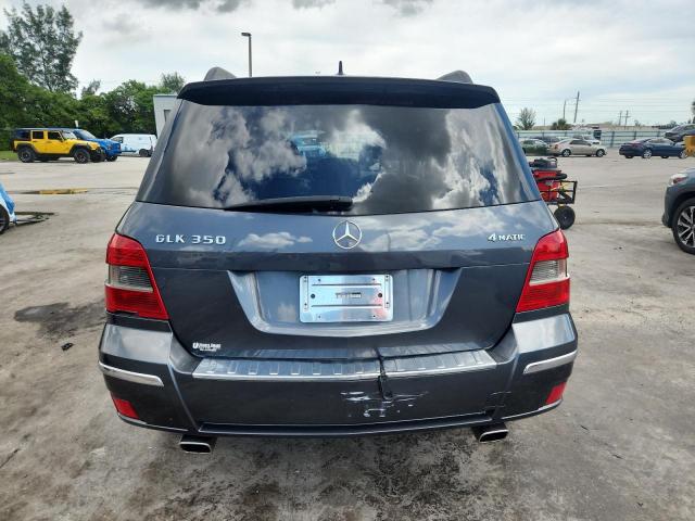 WDCGG8HB2AF348857 - 2010 MERCEDES-BENZ GLK 350 4MATIC GRAY photo 6
