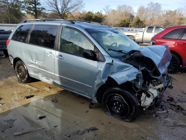 5TDZK23C18S161145 - 2008 TOYOTA SIENNA CE BLUE photo 4