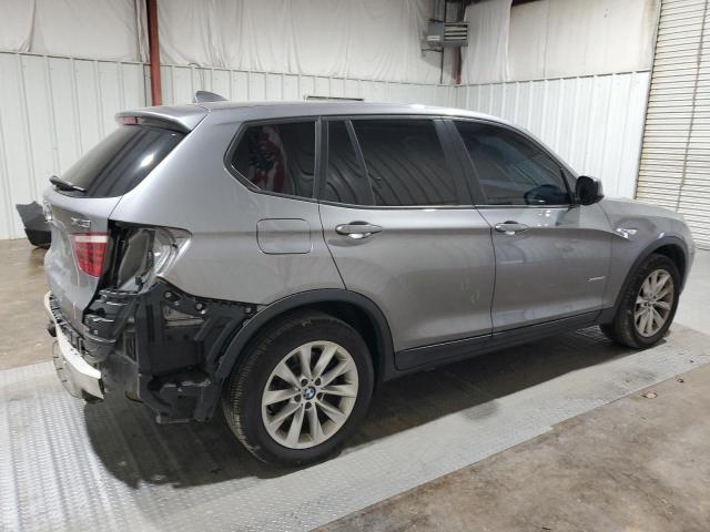 5UXWX9C55D0D02344 - 2013 BMW X3 XDRIVE28I GRAY photo 3