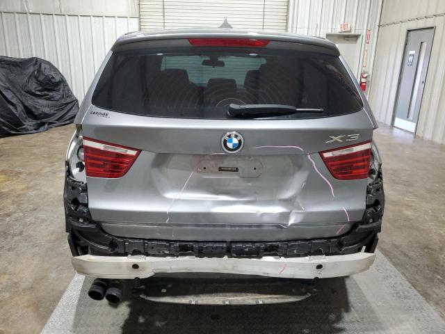 5UXWX9C55D0D02344 - 2013 BMW X3 XDRIVE28I GRAY photo 6