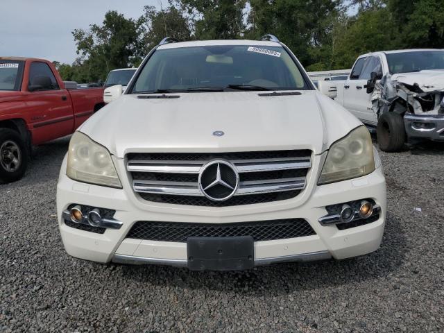4JGBF7BEXBA733321 - 2011 MERCEDES-BENZ GL 450 4MATIC WHITE photo 5