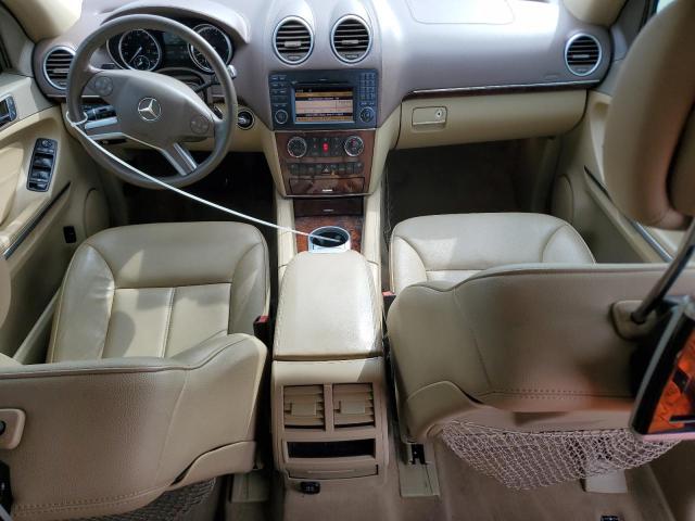 4JGBF7BEXBA733321 - 2011 MERCEDES-BENZ GL 450 4MATIC WHITE photo 8