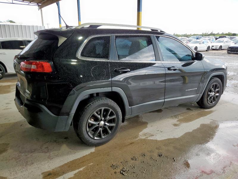 1C4PJLCB7HW586425 - 2017 JEEP CHEROKEE LATITUDE Negro foto 3