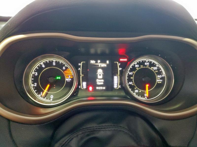 1C4PJLCB7HW586425 - 2017 JEEP CHEROKEE LATITUDE Negro foto 9