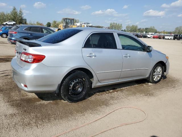 2T1BU4EE2BC601265 - 2011 TOYOTA COROLLA BASE Сріблястий фото 3