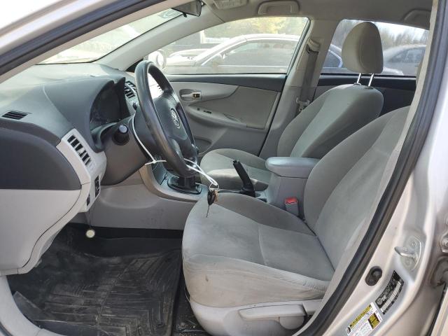 2T1BU4EE2BC601265 - 2011 TOYOTA COROLLA BASE Сріблястий фото 7