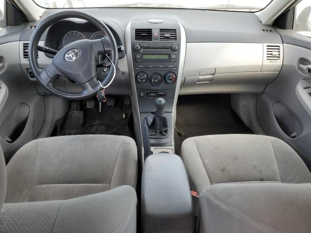 2T1BU4EE2BC601265 - 2011 TOYOTA COROLLA BASE Сріблястий фото 8