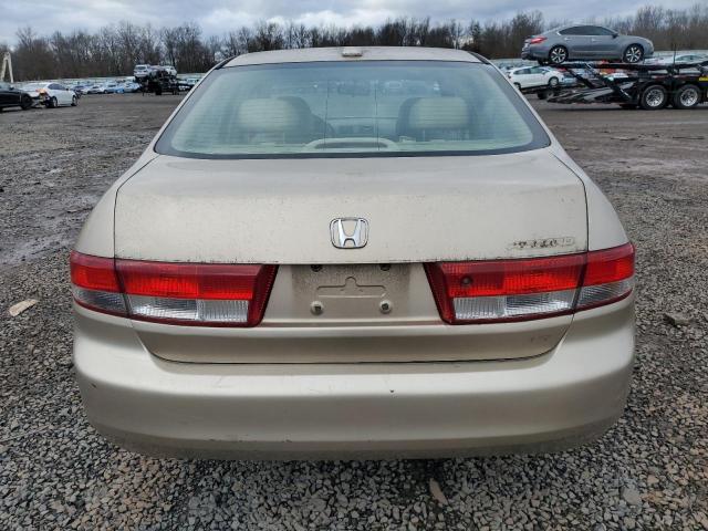 1HGCM56834A110859 - 2004 HONDA ACCORD EX GOLD photo 6