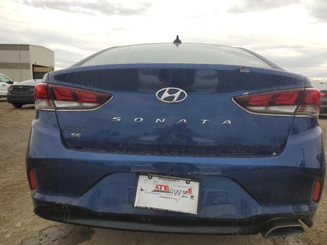 5NPE24AF7KH730486 - 2019 HYUNDAI SONATA SE BLUE photo 6