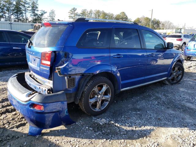 3C4PDCGG8FT511961 - 2015 DODGE JOURNEY CROSSROAD BLUE photo 3