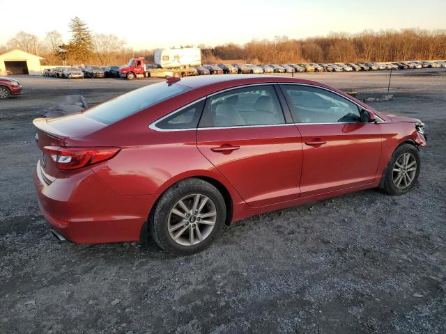 5NPE24AF5HH463941 - 2017 HYUNDAI SONATA SE RED photo 3