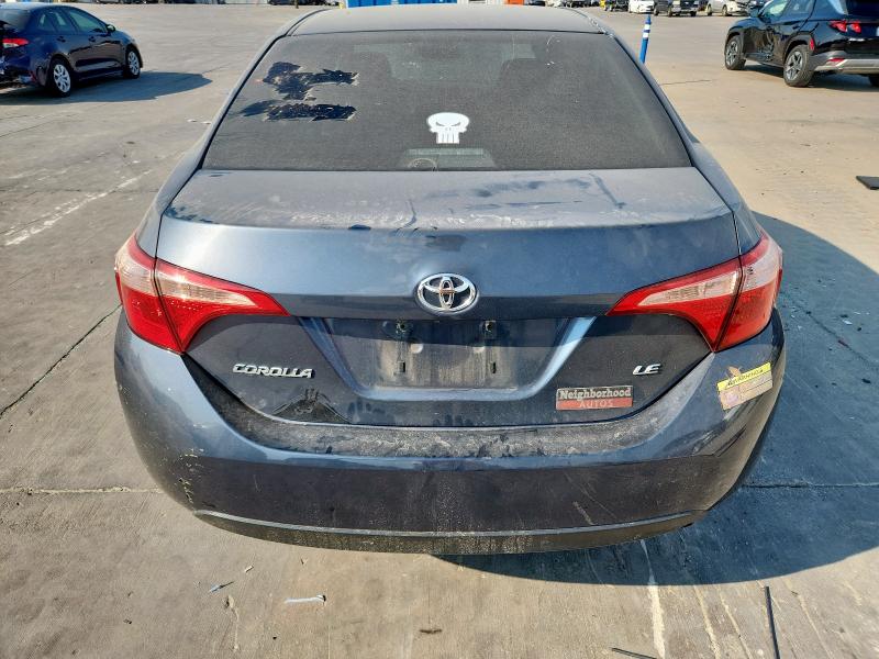 5YFBURHE4JP790427 - 2018 TOYOTA COROLLA LE L GRAY photo 6