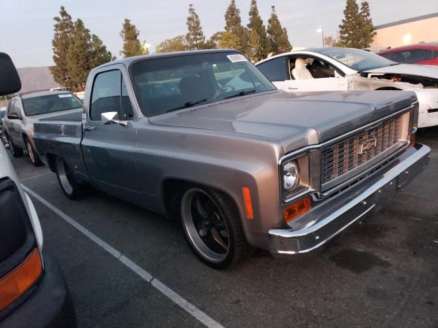 CCY143S182013 - 1973 CHEVROLET 1500 PICKU GRAY photo 4