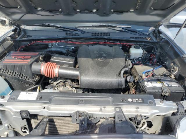 5TFCZ5AN6HX051130 - 2017 TOYOTA TACOMA DOUBLE CAB SILVER photo 11