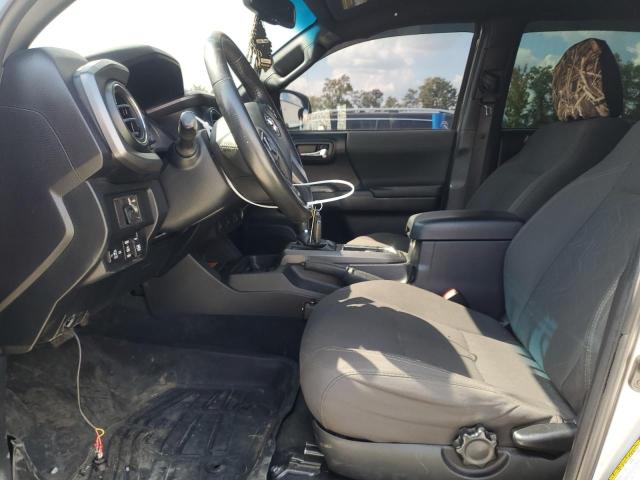 5TFCZ5AN6HX051130 - 2017 TOYOTA TACOMA DOUBLE CAB SILVER photo 7