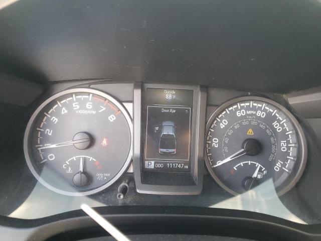 5TFCZ5AN6HX051130 - 2017 TOYOTA TACOMA DOUBLE CAB SILVER photo 9