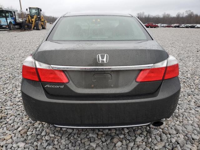 1HGCR2F38DA271566 - 2013 HONDA ACCORD LX GRAY photo 6