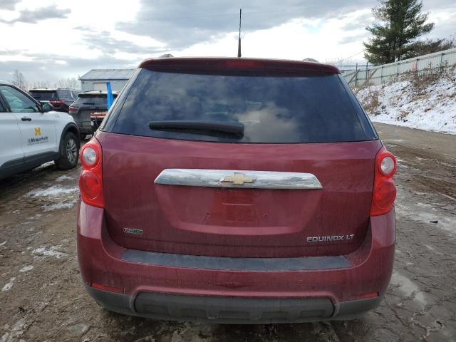 2GNALDEK0C6225101 - 2012 CHEVROLET EQUINOX LT BURGUNDY photo 6