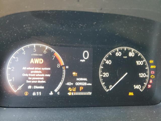 5FPYK3F51RB011841 - 2024 HONDA RIDGELINE RTL WHITE photo 9