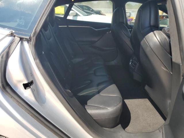 5YJSA1E13HF196994 - 2017 TESLA MODEL S SILVER photo 10