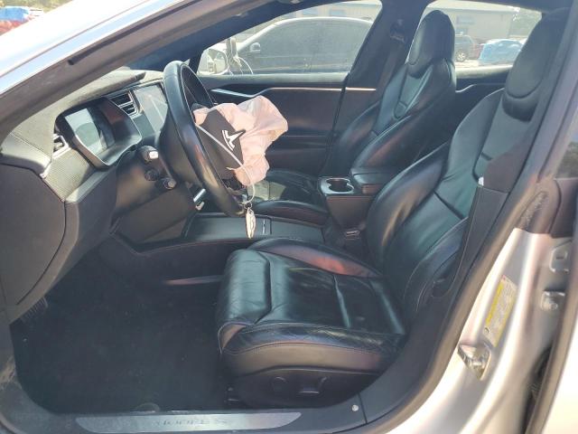 5YJSA1E13HF196994 - 2017 TESLA MODEL S SILVER photo 7