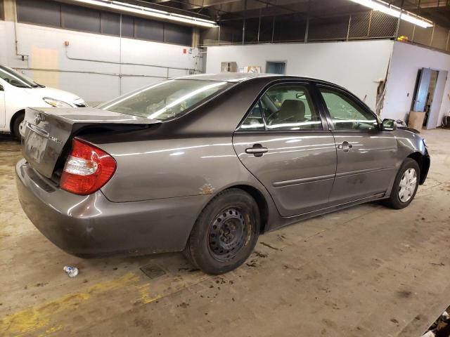 4T1BE32K42U629424 - 2002 TOYOTA CAMRY LE GRAY photo 3