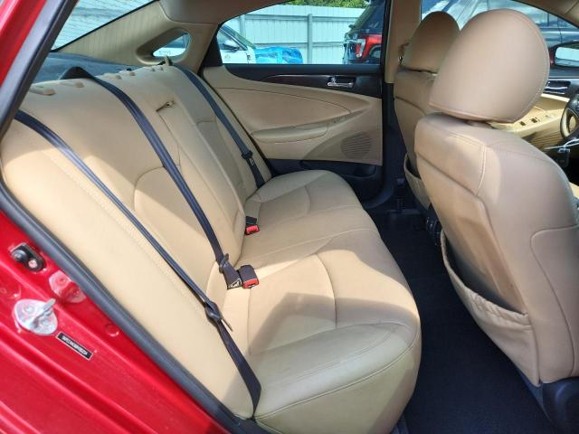 5NPEC4AC6BH185254 - 2011 HYUNDAI SONATA SE 红色 照片 10