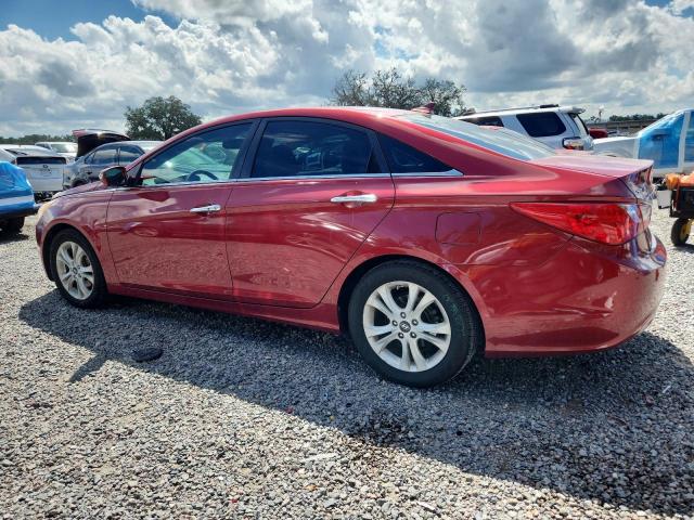 5NPEC4AC6BH185254 - 2011 HYUNDAI SONATA SE 红色 照片 2