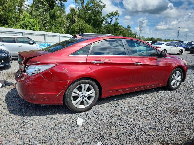 5NPEC4AC6BH185254 - 2011 HYUNDAI SONATA SE 红色 照片 3