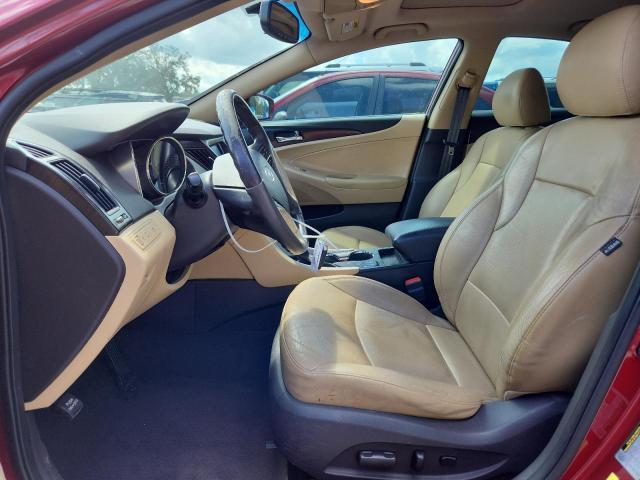 5NPEC4AC6BH185254 - 2011 HYUNDAI SONATA SE 红色 照片 7