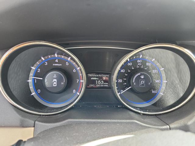 5NPEC4AC6BH185254 - 2011 HYUNDAI SONATA SE 红色 照片 9