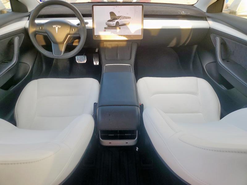 5YJ3E1EA8PF658036 - 2023 TESLA MODEL 3 白色 照片 8