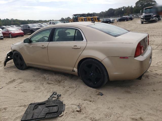 1G1ZH57B38F257997 - 2008 CHEVROLET MALIBU 1LT GOLD photo 2