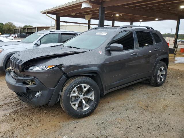 1C4PJMBXXJD525848 - 2018 JEEP CHEROKEE TRAILHAWK GRAY photo 1