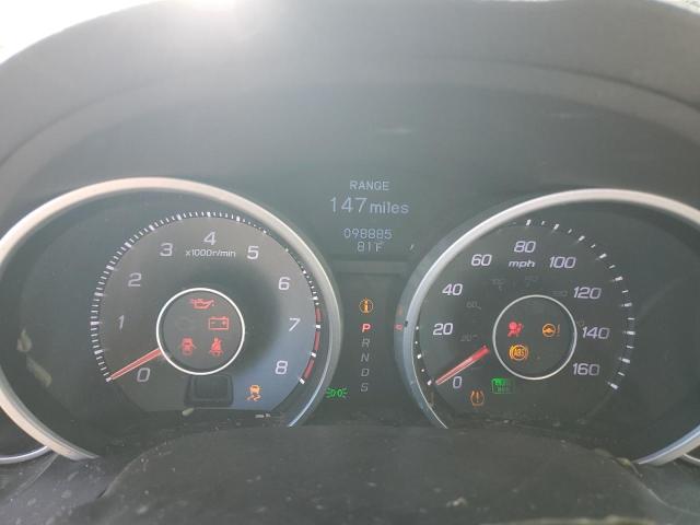 19UUA8F55EA007383 - 2014 ACURA TL TECH SILVER photo 9