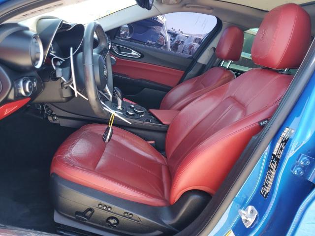 ZARFAECNXJ7598804 - 2018 ALFA ROMEO GIULIA TI BLUE photo 7