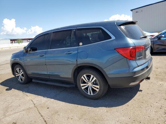 5FNYF5H42JB031453 - 2018 HONDA PILOT EX BLUE photo 2