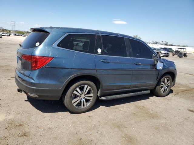 5FNYF5H42JB031453 - 2018 HONDA PILOT EX BLUE photo 3