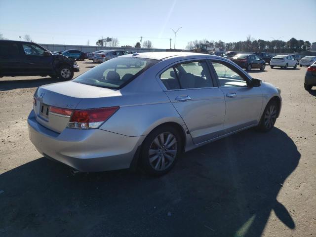 1HGCP3F8XBA021007 - 2011 HONDA ACCORD EXL SILVER photo 3