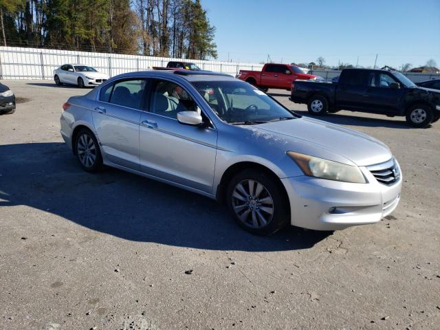 1HGCP3F8XBA021007 - 2011 HONDA ACCORD EXL SILVER photo 4