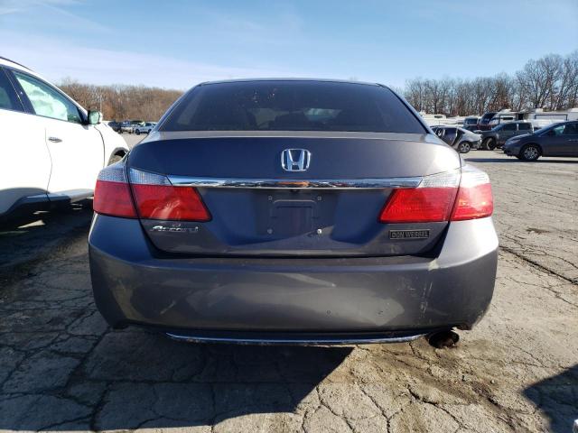 1HGCR2F32EA278188 - 2014 HONDA ACCORD LX GRAY photo 6