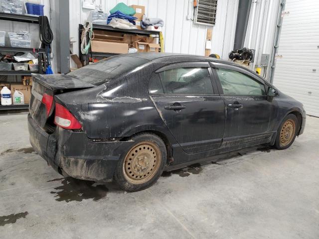 2HGFA1F66AH015626 - 2010 HONDA CIVIC LX-S 黑色 照片 3