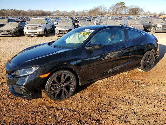 2HGFC4A89KH309835 - 2019 HONDA CIVIC SPORT BLACK photo 1