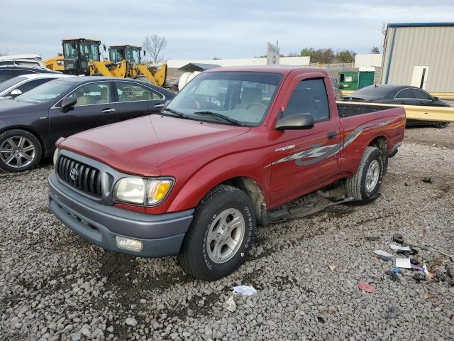 5TENL42NX1Z874211 - 2001 TOYOTA TACOMA RED photo 1