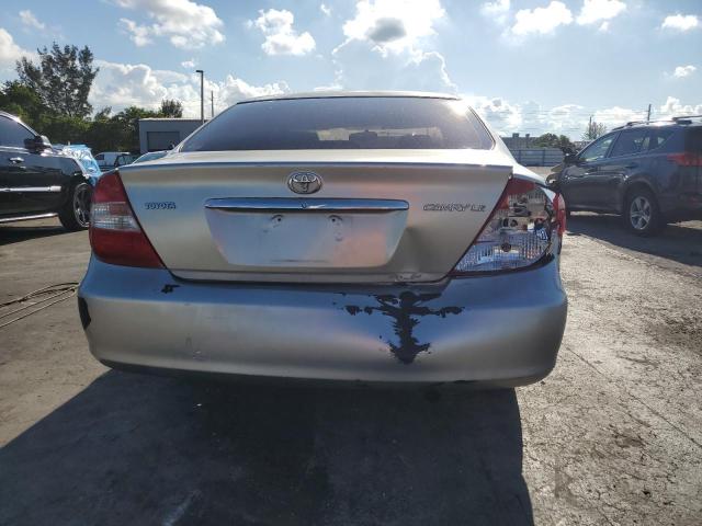 4T1BE32K14U858971 - 2004 TOYOTA CAMRY LE BEIGE photo 6
