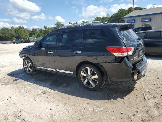 5N1AR2MN8FC649401 - 2015 NISSAN PATHFINDER S أسود صورة 2
