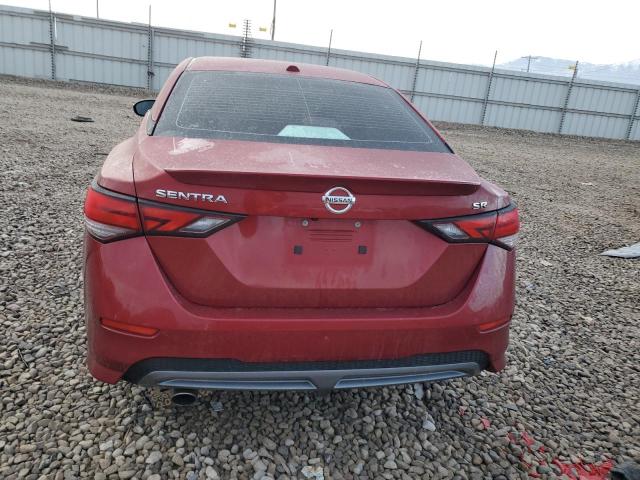 3N1AB8DV0LY207732 - 2020 NISSAN SENTRA SR RED photo 6